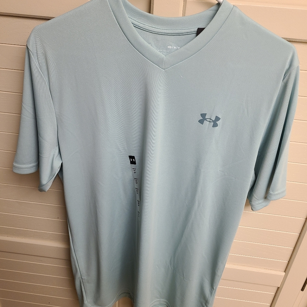 Under Armour V Neck Green New Medium